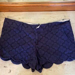 Navy Blue Lilly Pulitzer Shorts